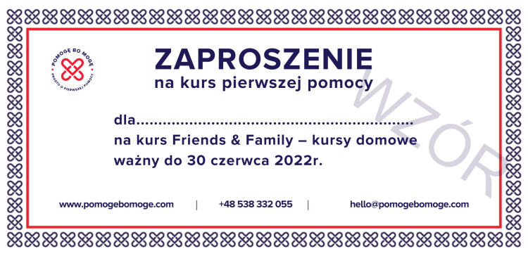 zaproszenie na kurs Friends&amp;Family – kursy domowe.png